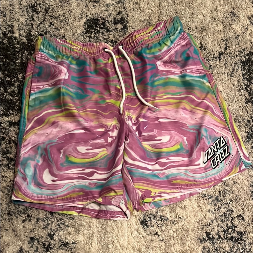Santa Cruz Multicolor Athletic Shorts